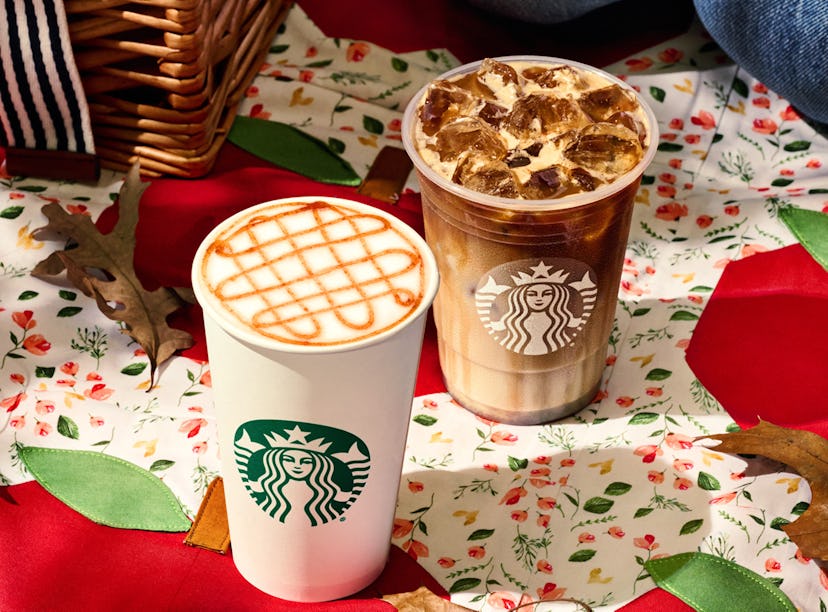 Here's what you need to know about Starbucks' Apple Crisp Oatmilk Macchiato, including a review, caf...