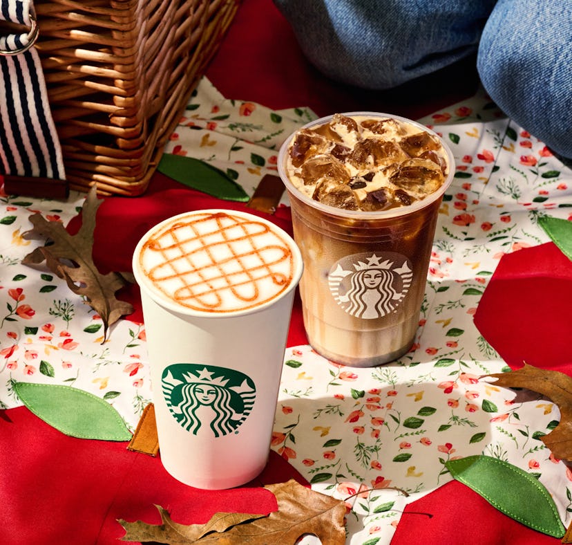 Here's what you need to know about Starbucks' Apple Crisp Oatmilk Macchiato, including a review, caf...