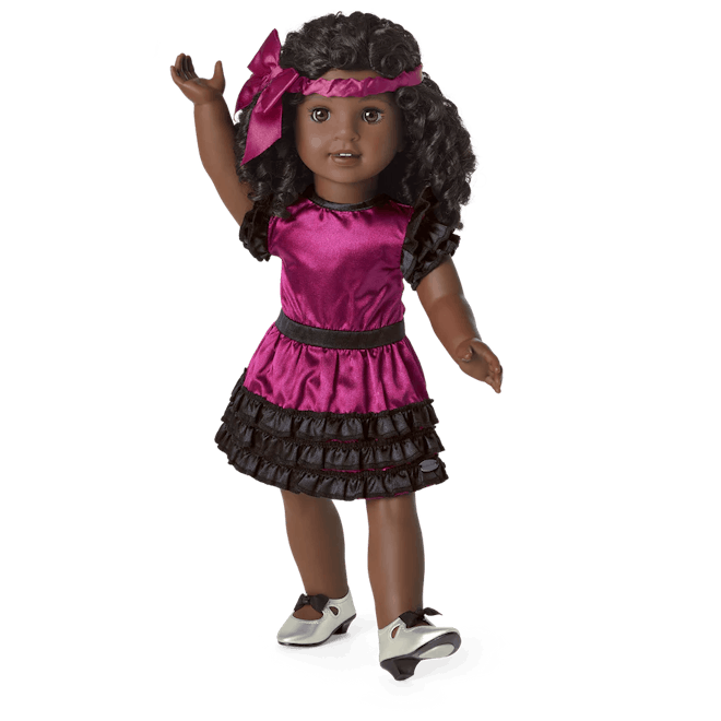 Claudie Wells American Girl doll in jazz outfit 