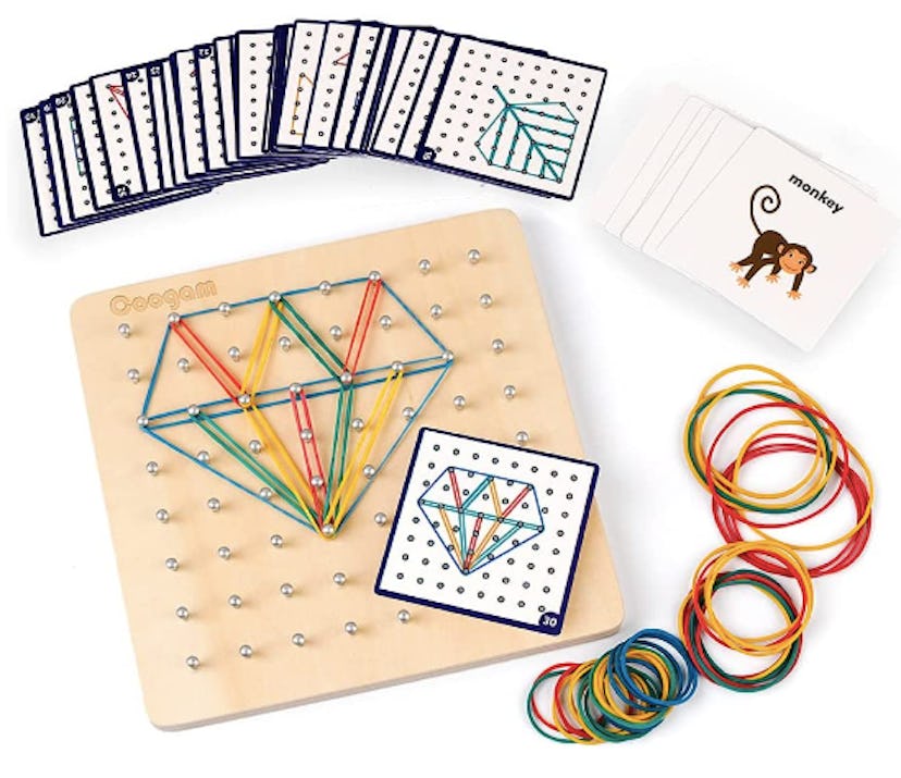 Coogam Wooden Geoboard