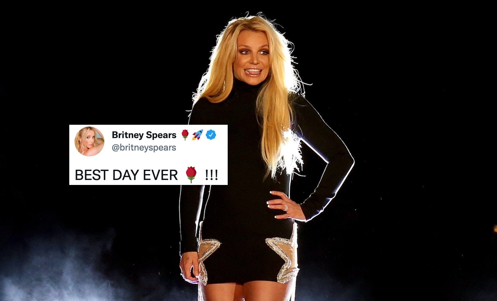 Britney Finally Released Her Comeback Single And She's Celebrating With