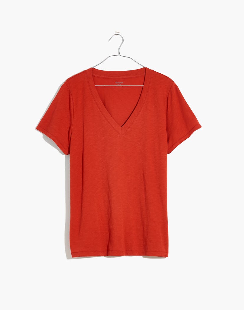 Madewell whisper cotton t-shirt, a Labor Day sale find