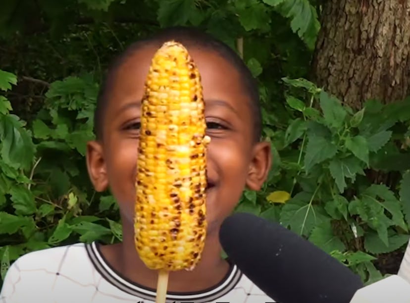 The "It's Corn" kid who went viral on TikTok now has an official song.