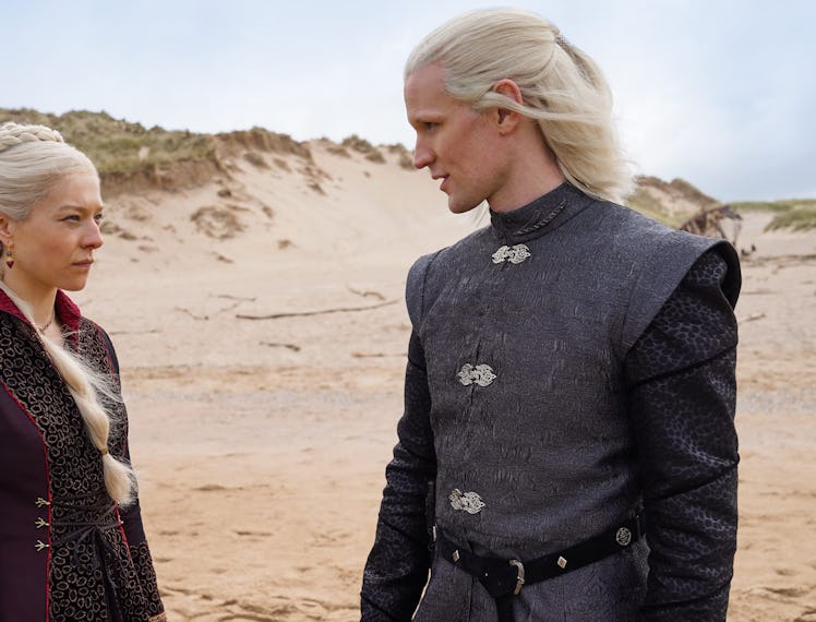 Two Targaryen blondes. 