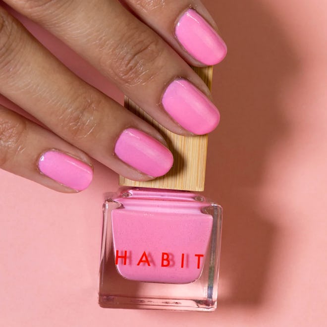 barbiecore pink polish