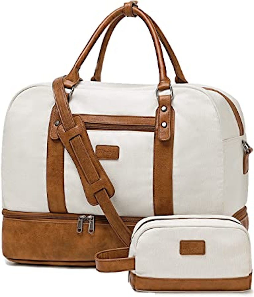 Wogarl Canvas Weekender Bag