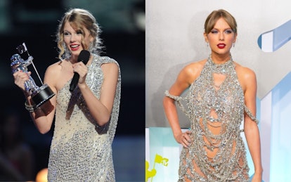 Taylor Swift's appearance at the 2022 MTV Video Music Awards sparked a fan theory she'll re-record h...