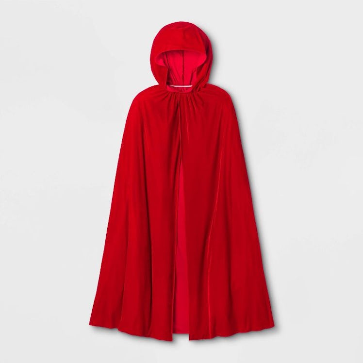 a red halloween costume idea is little red riding hood.