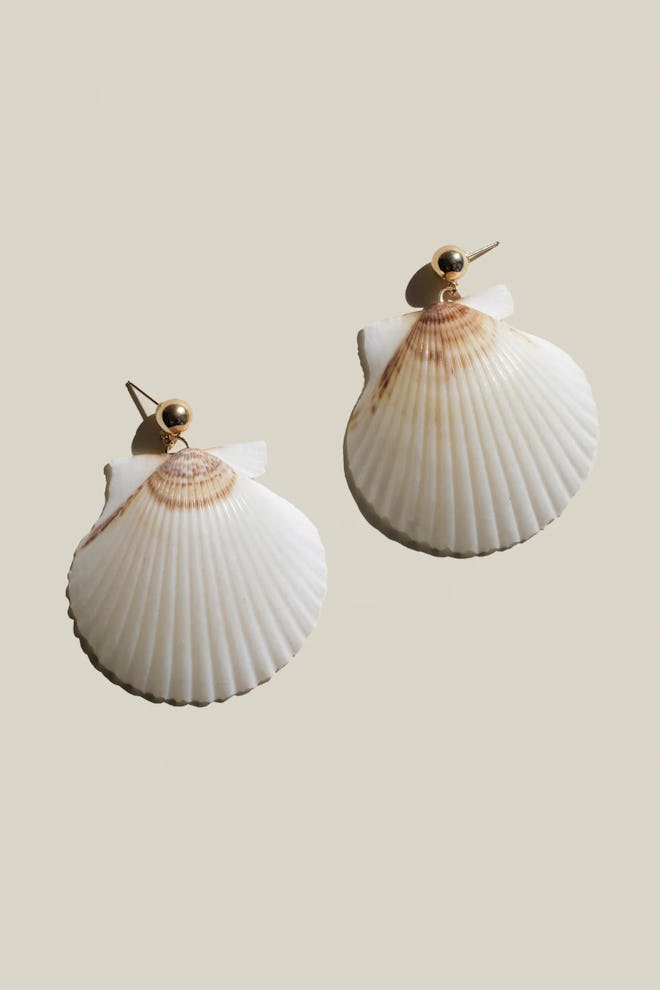 One Of A Kind Shell Earring