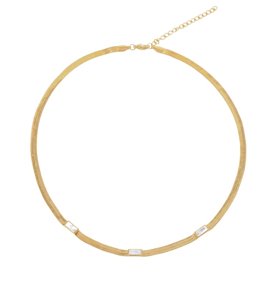 Larsa Herringbone Necklace