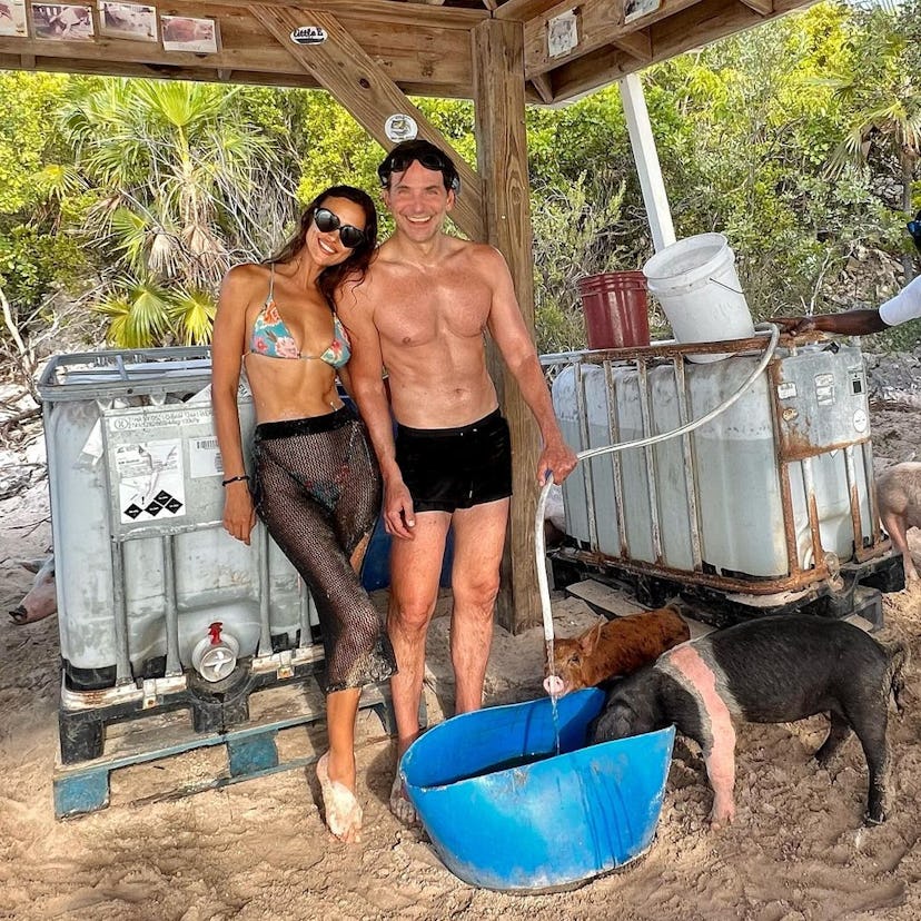 Irina Shayk and Bradley Cooper on vacation together