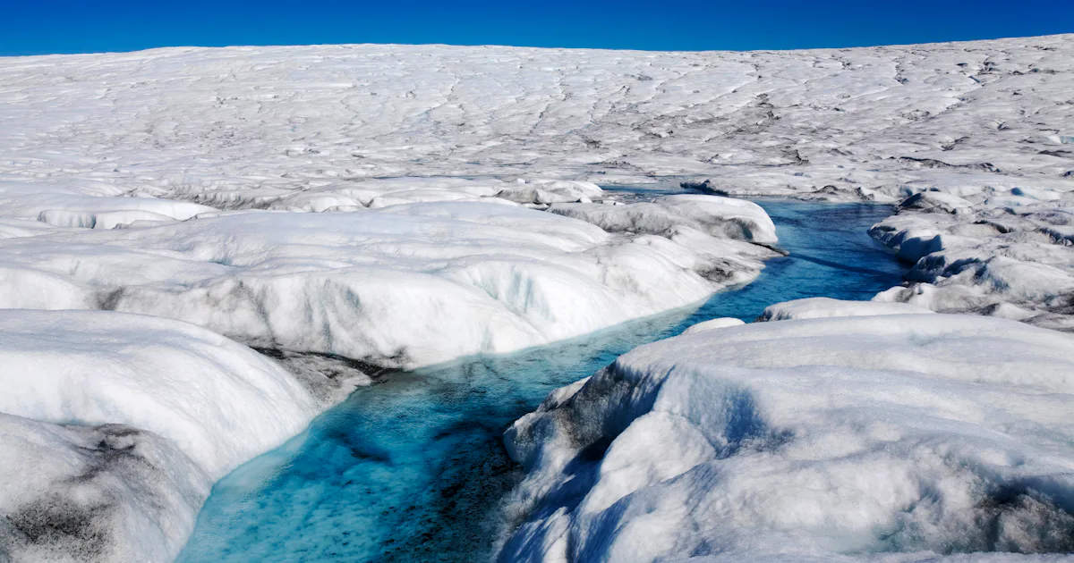 Ice Rise Greenland's melting ice sheets may cause
