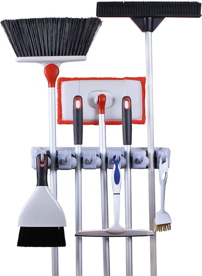 Greenco Mop and Broom Organizer