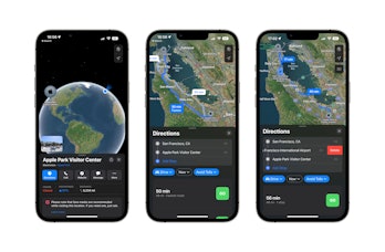 How to add multiple stops using Apple Maps in iOS 16