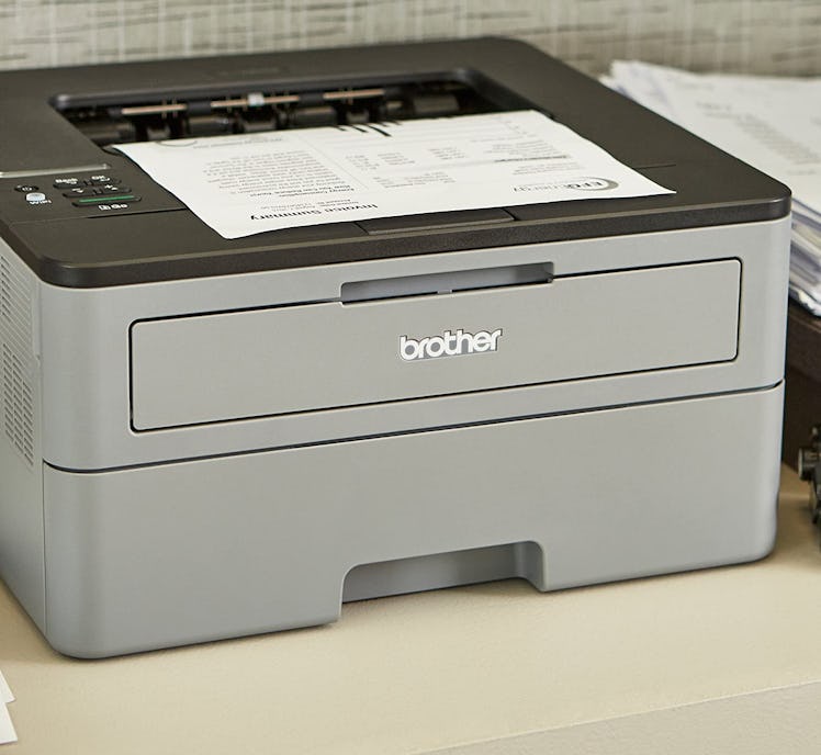 With a fast print speed and efficient toner cartridges, this Brother model is one of the best printe...