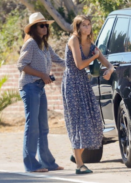 Cindy Crawford and Kaia Gerber running errands together in Malibu