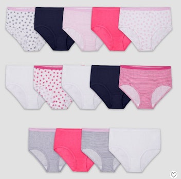 Fruit of the Loom girls' underwear pack, a Labor Day sale find