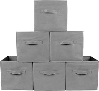 Greenco Foldable Storage Cubes Non-woven Fabric - 6 Pack
