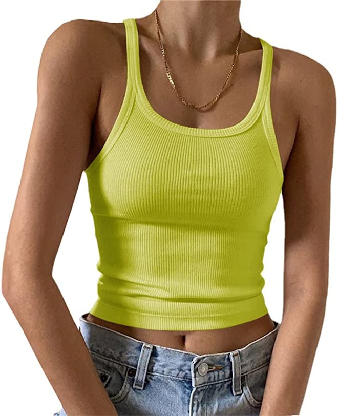Artfish Ribbed Tank Top