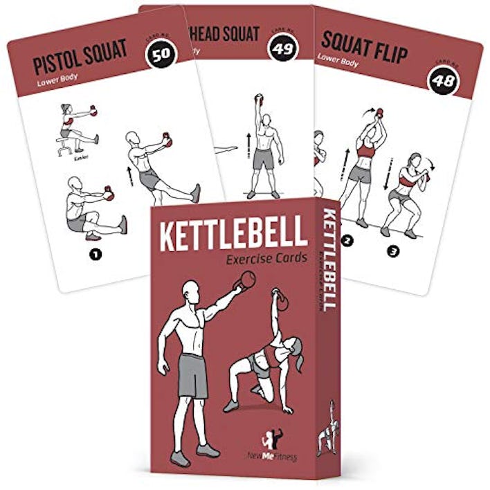 NewMe Fitness Kettlebell Workout Cards