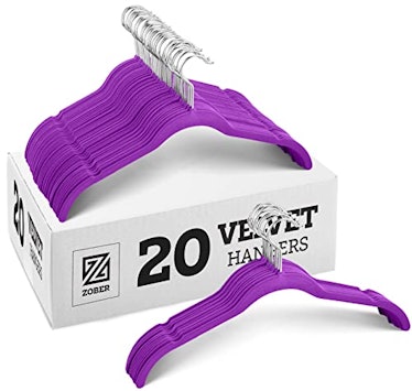 Zober Velvet Hangers (50-Pack)