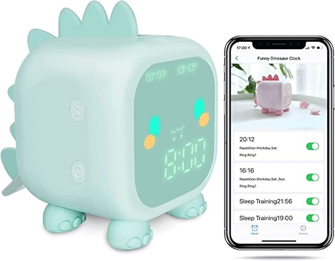 School morning routines start at wake up time, and a cute alarm clock for kids can kick it off right...