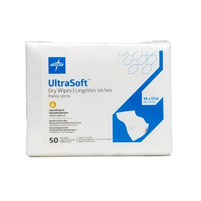 Dry wipes are easier on sensitive skin for babies.