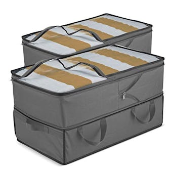  Expandable Clothes Storage Bags [70L Capacity] (2-Pack)