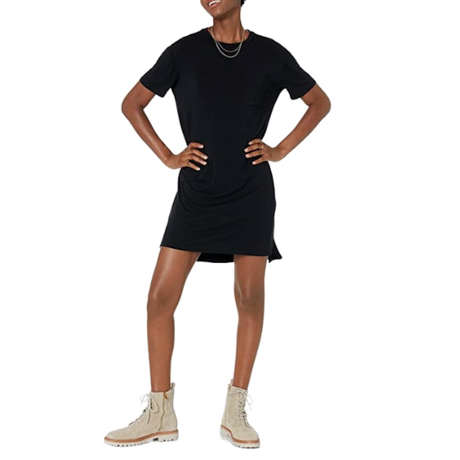 Amazon Essentials Jersey Pocket T-Shirt Dress