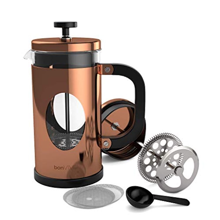 bonVIVO GAZETARO I Large French Press Coffee Maker