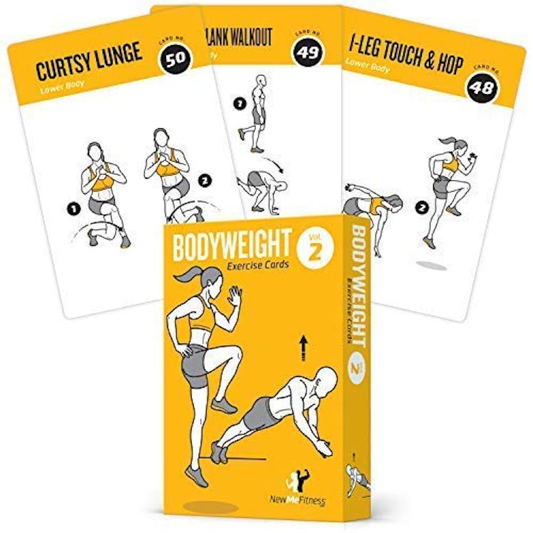 NewMe Fitness Bodyweight Workout Cards
