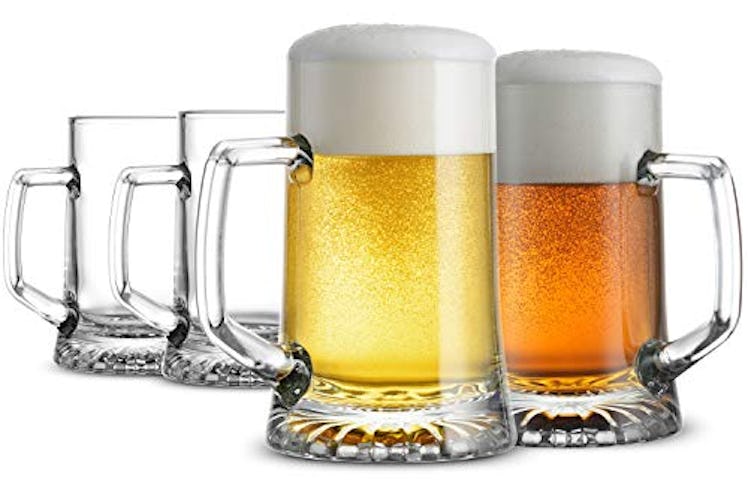  Bormioli Rocco Solid Heavy Beer Glasses (4-Pack)