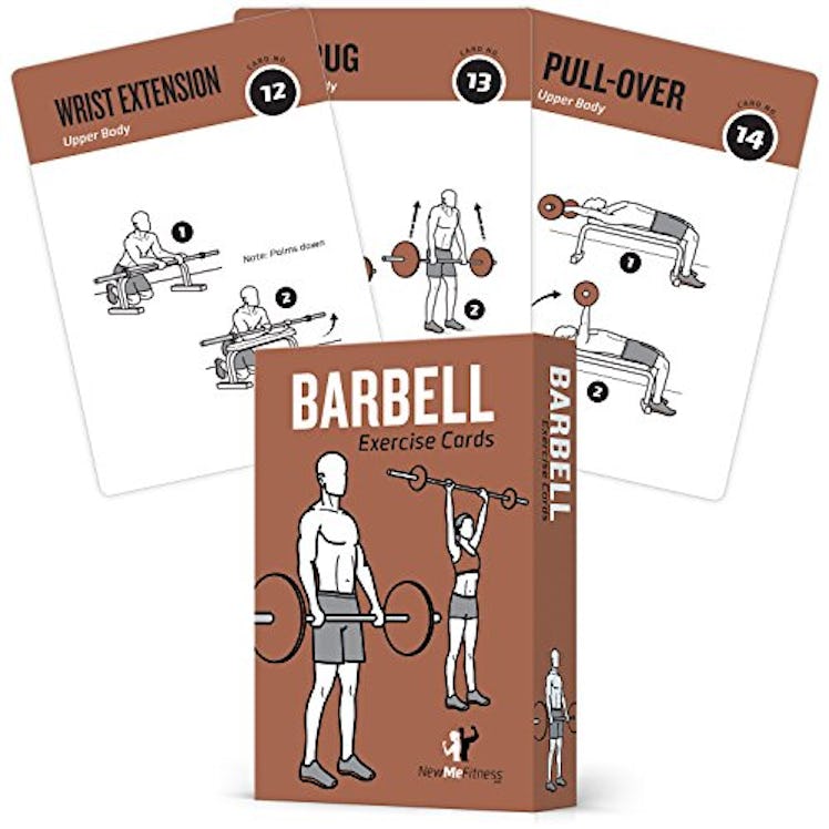 NewMe Fitness Barbell Workout Cards