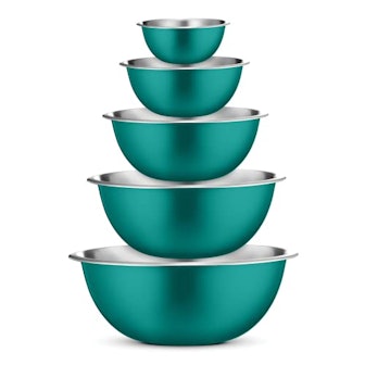 Stainless Steel Mixing Bowls (Set of 5)