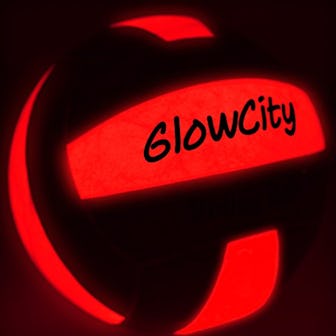 GlowCity Glow in The Dark Volleyball