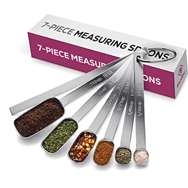 FineDine Premium Stainless Steel Measuring Spoon Set