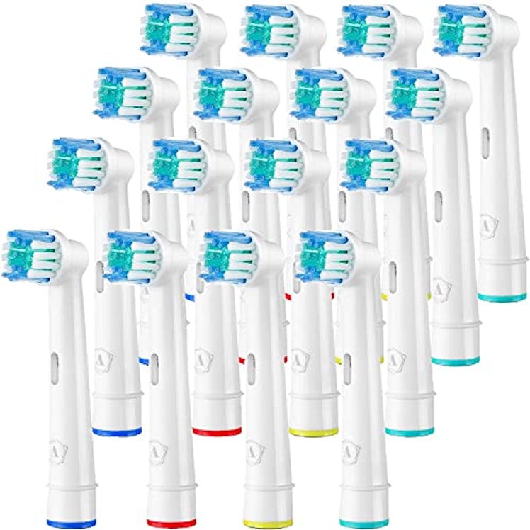 Aster Replacement Oral-B Compatible Toothbrush Heads (16 Pack)