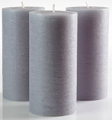 Melt Candle Company Unscented Handpoured Candles (Set of 3) 