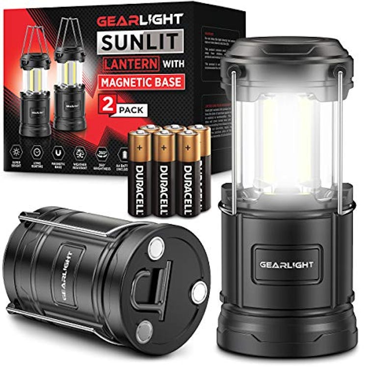 GearLight Sunlit Camping Lantern (2-Pack)