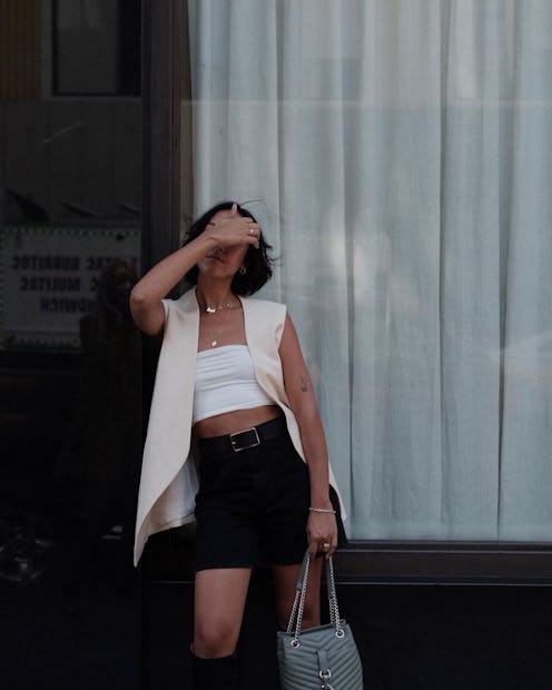 Stephanie Arant tube top outfits