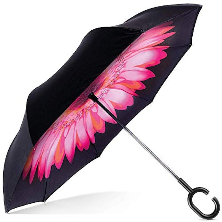 EEZ-Y Inverted Umbrella with C-Shaped Handle