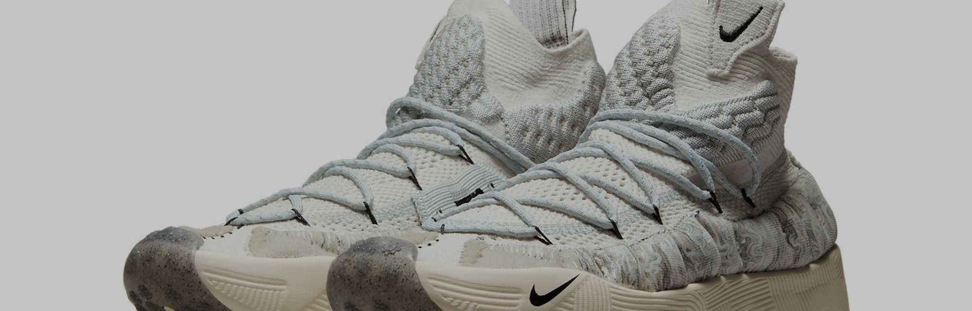 Nike ISPA Sense Flyknit sneaker in "Light Bone"