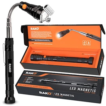 RAK Magnetic Pickup Tool Telescoping Magnetic Flashlight