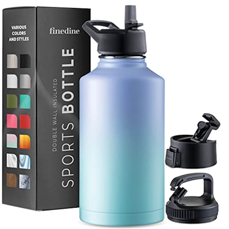 FineDine Triple-Insulated Stainless Steel Water Bottle