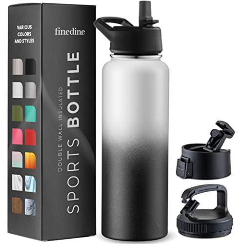 FineDine Triple-Insulated Stainless Steel Water Bottle