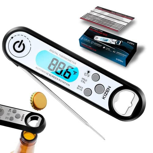 Kizen Digital Meat Thermometer with Bottle Opener
