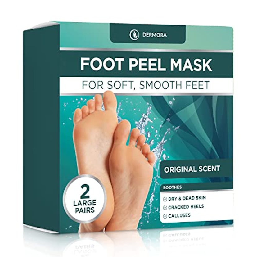 Dermora Foot Peel Mask (2-Pack)