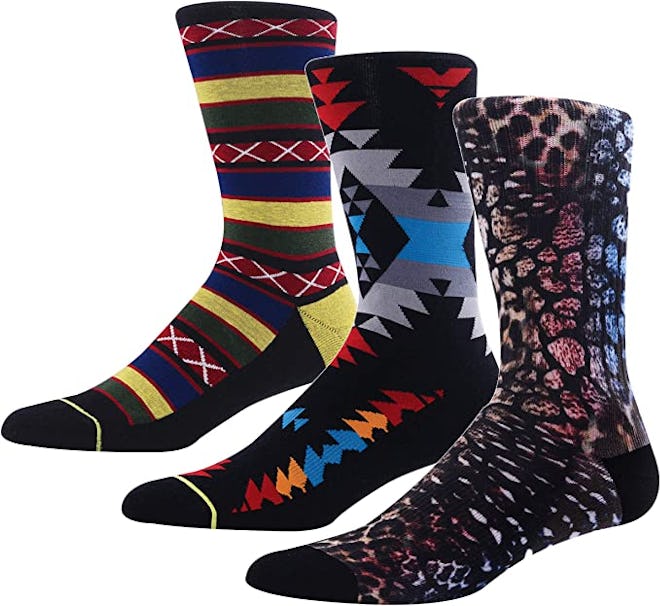 MK MEIKAN's novelty socks are fun and bright, making them one of the best socks to wear with Convers...