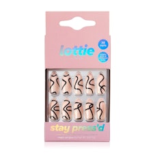 Get swirl nails at home with Stay Press'd - Abstract Swirl Press-Ons from Lottie London