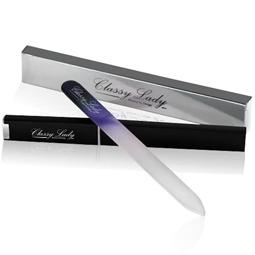 CLASSY LADY BEAUTY BY DESIGN Glass Nail File